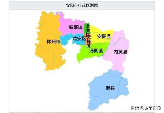 2021年安阳市各区县GDP：滑县第2，殷都区负增长，安阳县破百亿