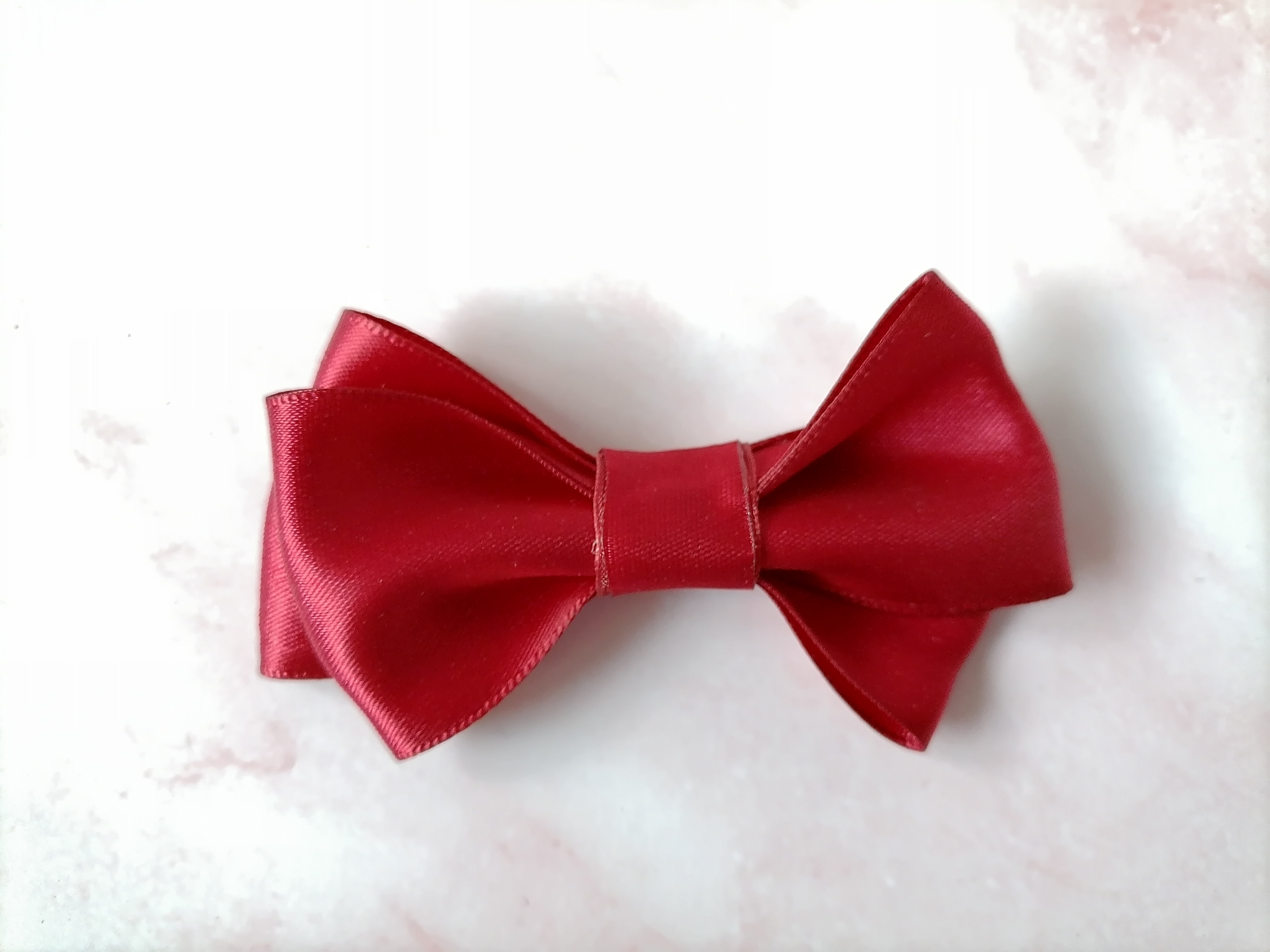 复古风蝴蝶结发夹