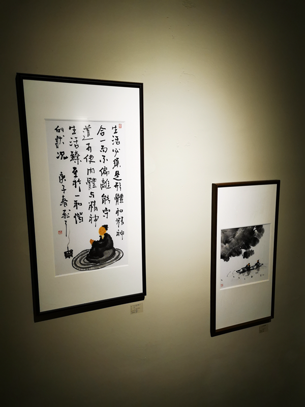吳梁焰、飛了、可夫三人藝術聯展正在北京高碑店無憂空間隆重展出