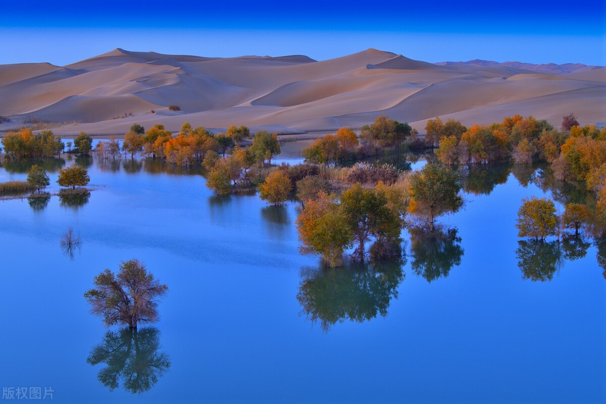 新疆风光：塔克拉玛干沙漠