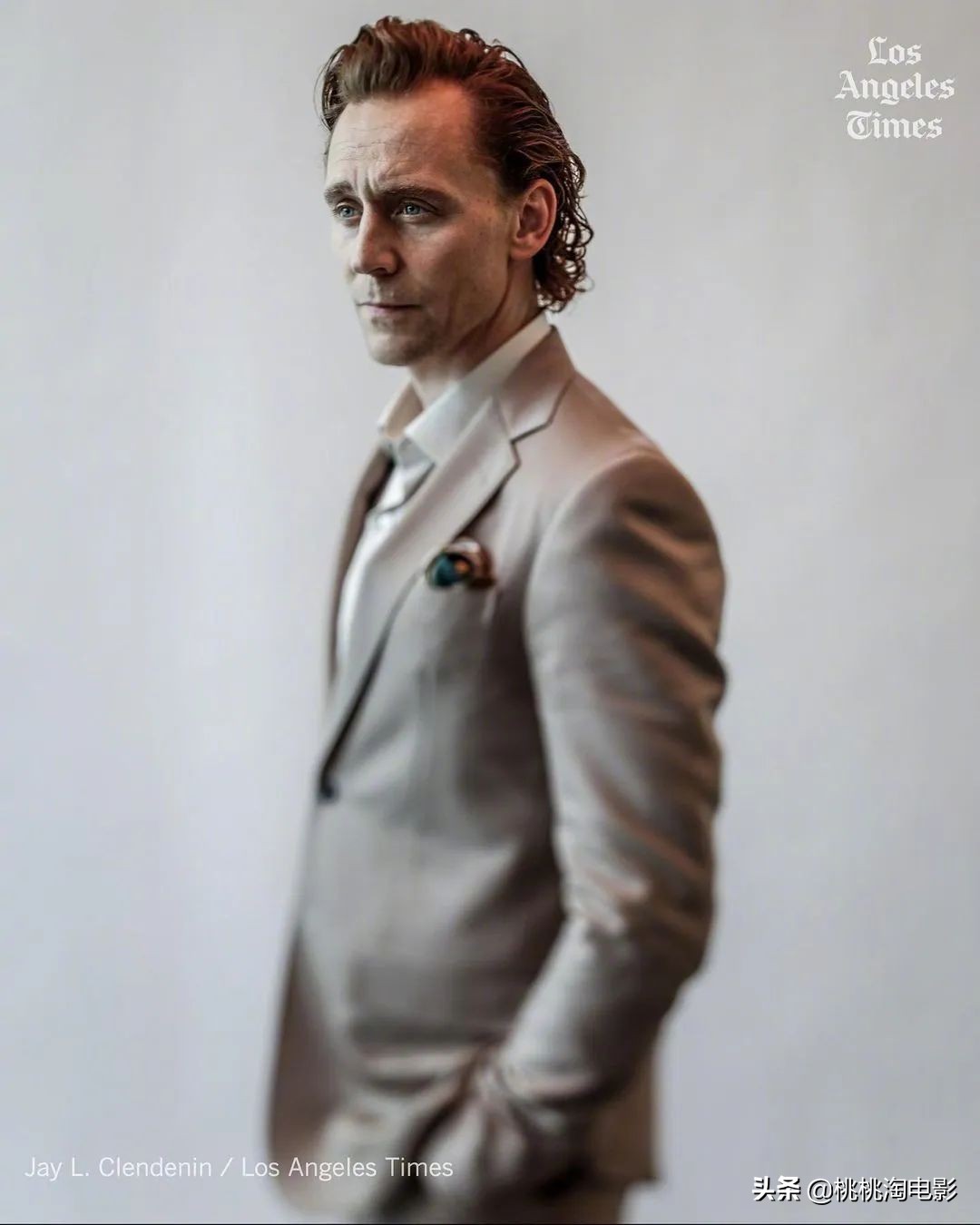 英伦绅士汤姆·希德勒斯顿时尚大片，质感型男深情款款