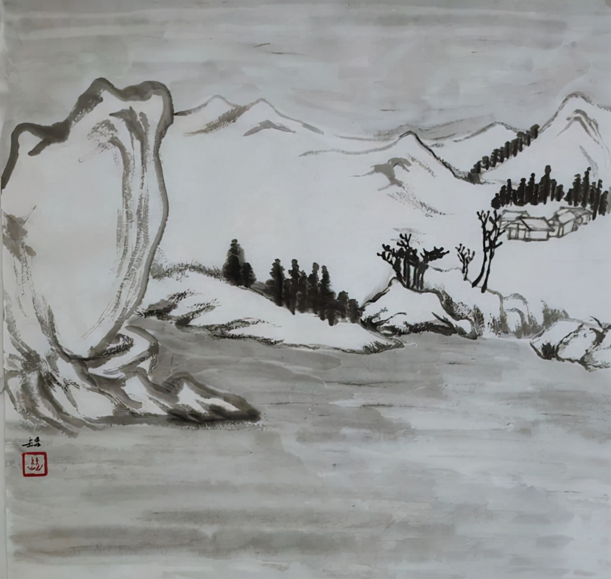 王赫赫︱冰雪之約——慶祝北京冬奧會中國畫三十家學術邀請展