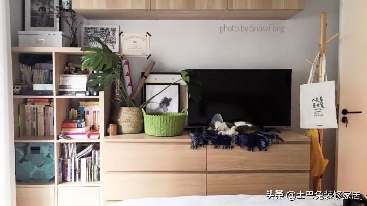 装修42㎡北欧风小家，2㎡小卫生间也能塞下大浴缸