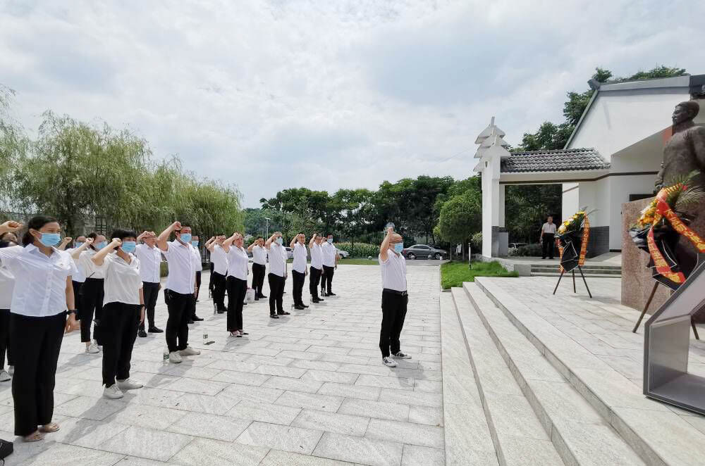 三台县芦溪镇中心卫生院：学党史 传承红色基因 喜迎二十大