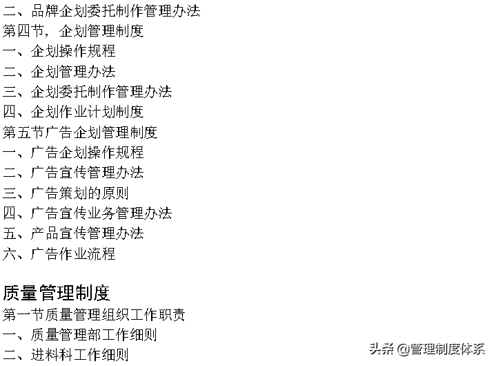 企业管理制度大全 (642页)