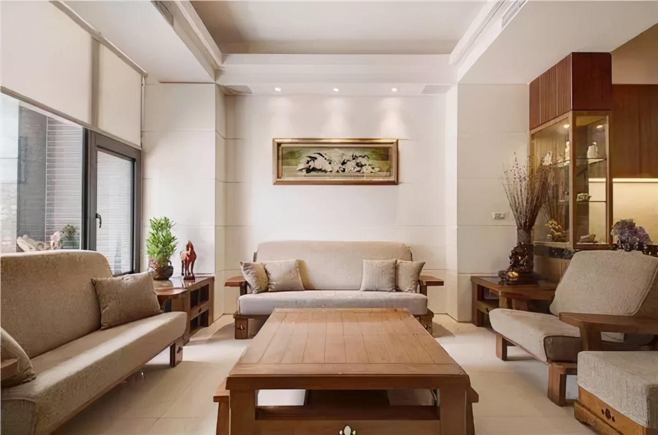 不一样的中式客厅装修，大气耐看！-钦州深度空间装饰