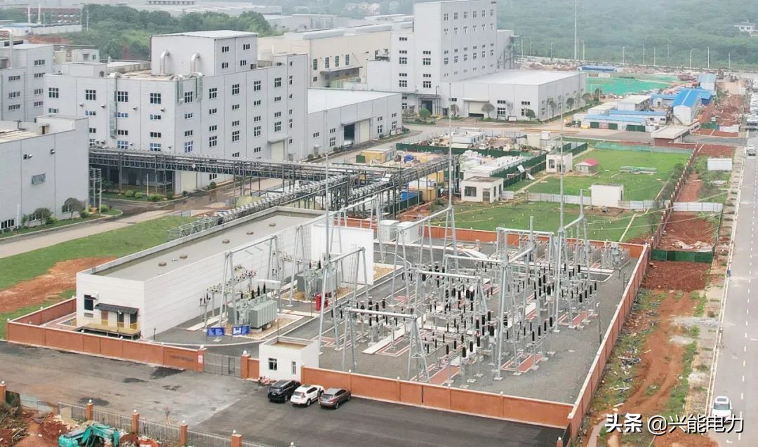中偉新能源（中國）總部產(chǎn)業(yè)基地110kV變電站成功投運