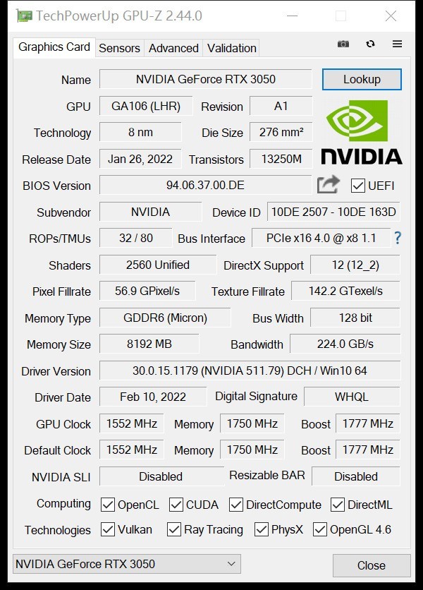 映众RTX 3050黑金版评测 1080P下全能卡