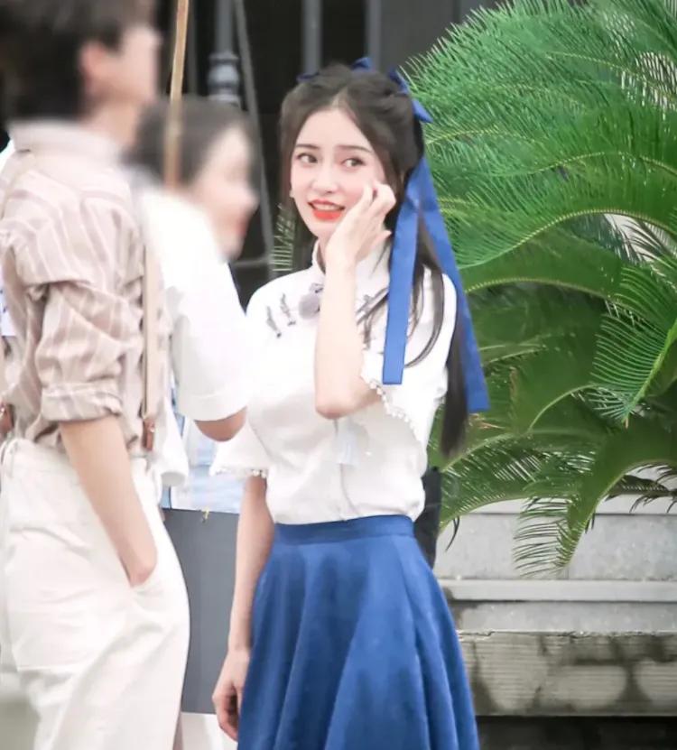 Angelababy的民国风打扮真的好漂亮啊！宛若天仙下凡