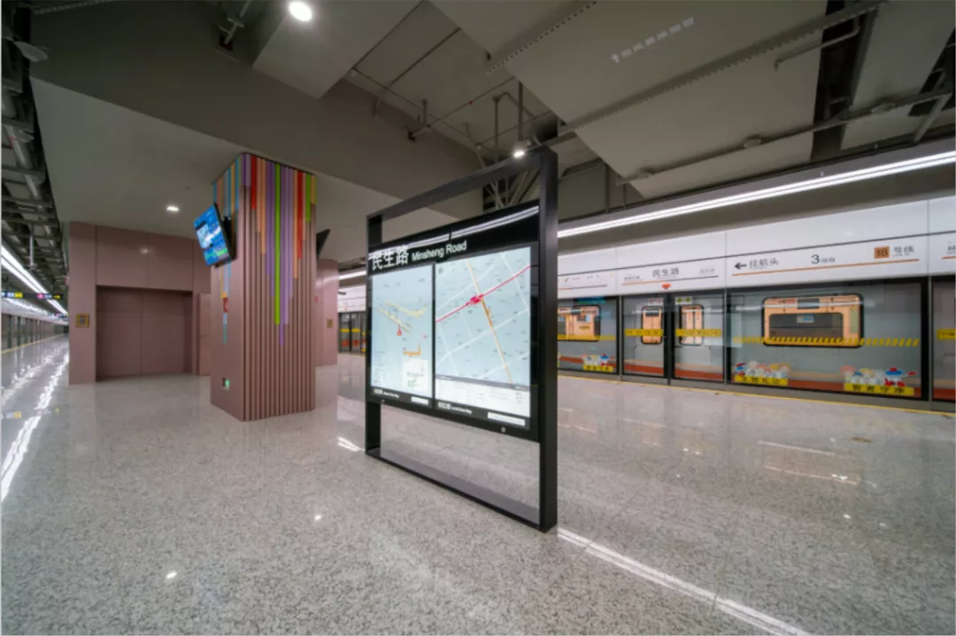 “最美车站”现身，2022上海网红打卡圣地，乘着地铁去旅行...