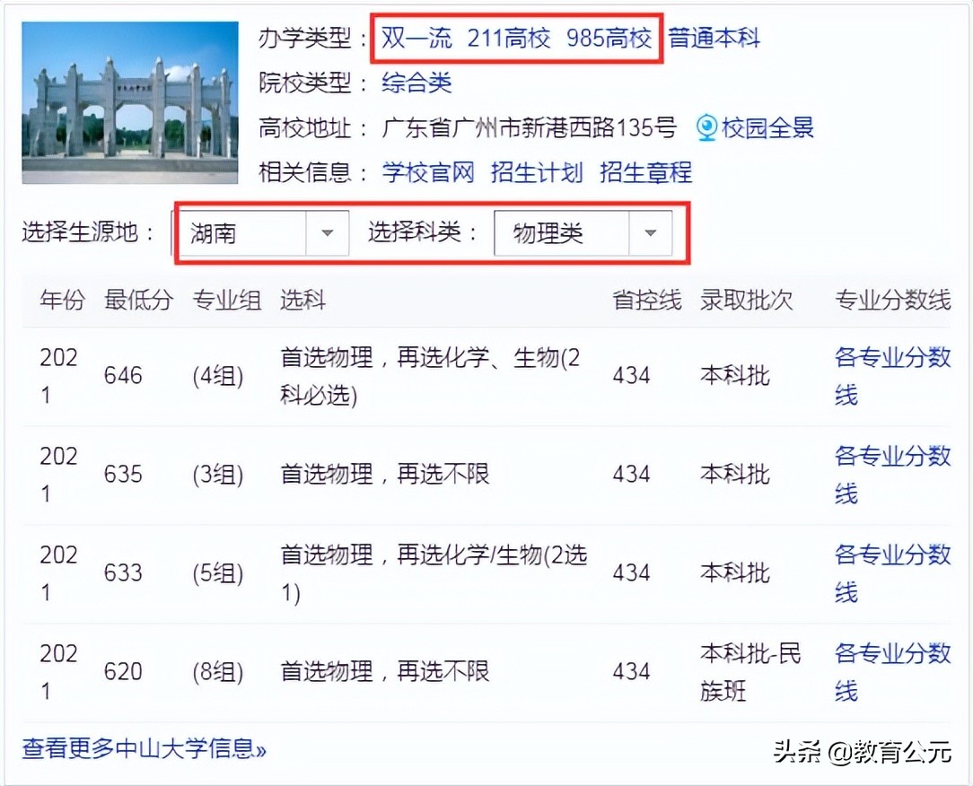 暨南大學是211嗎廣東省值得報考的五所大學