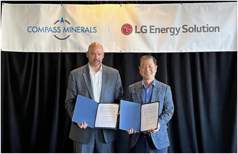 LG能源解决方案与美企签订锂供应协议