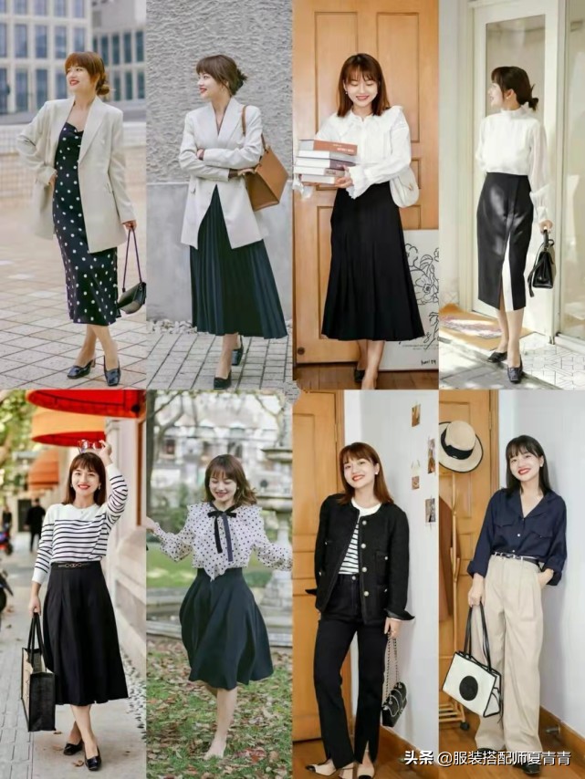 2022年开春怎么穿？小个子博主72套搭配，每一套都很美