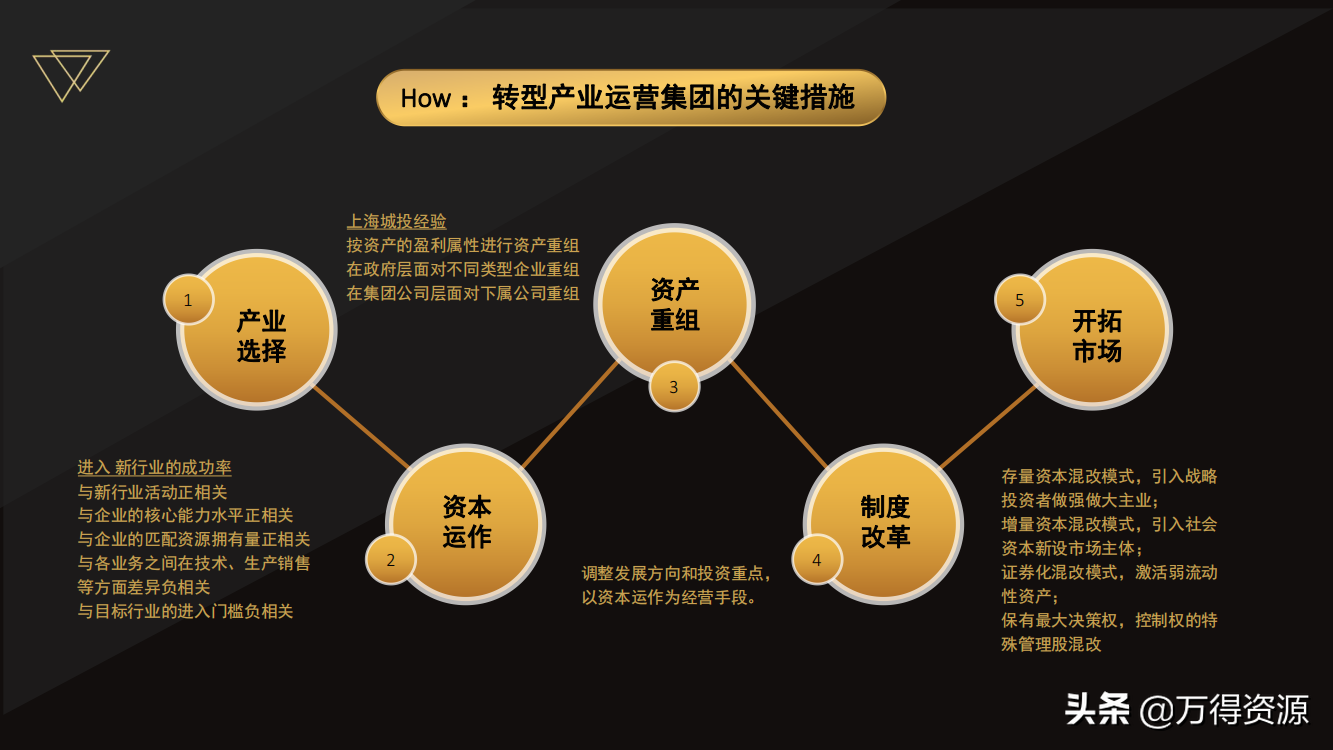 国企改革：从投融资平台到国有资本投资运营公司（地方企业转型）