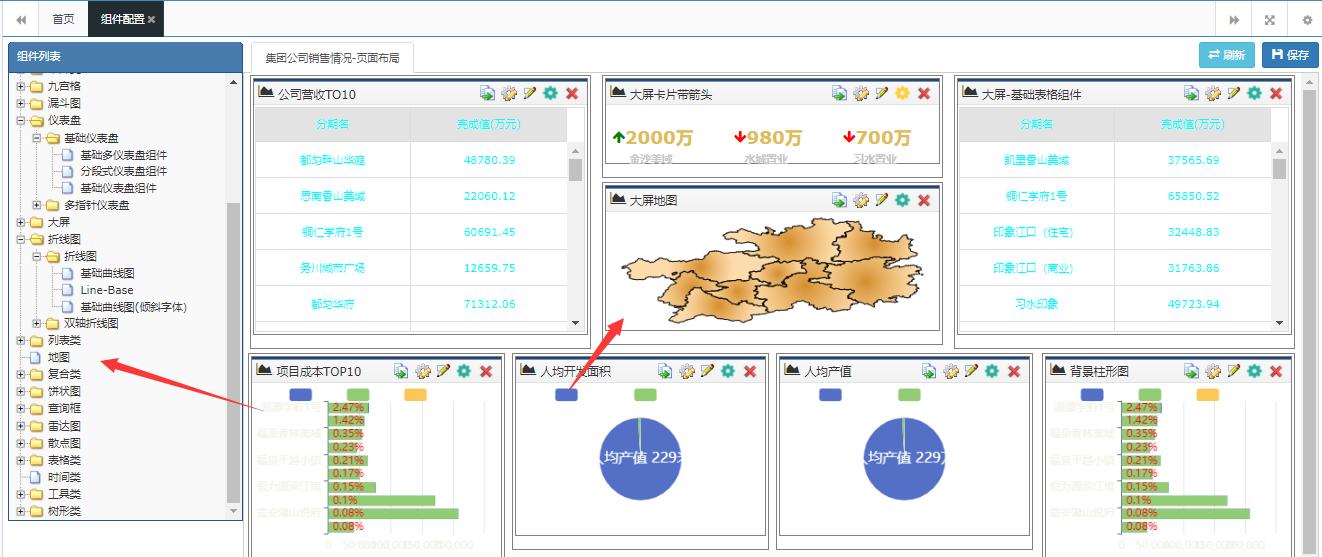 DAP可视化大屏开发说明