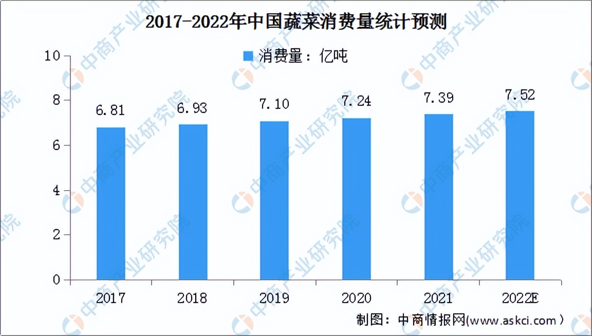 2022年中国蔬菜行业市场前景及投资研究预测报告