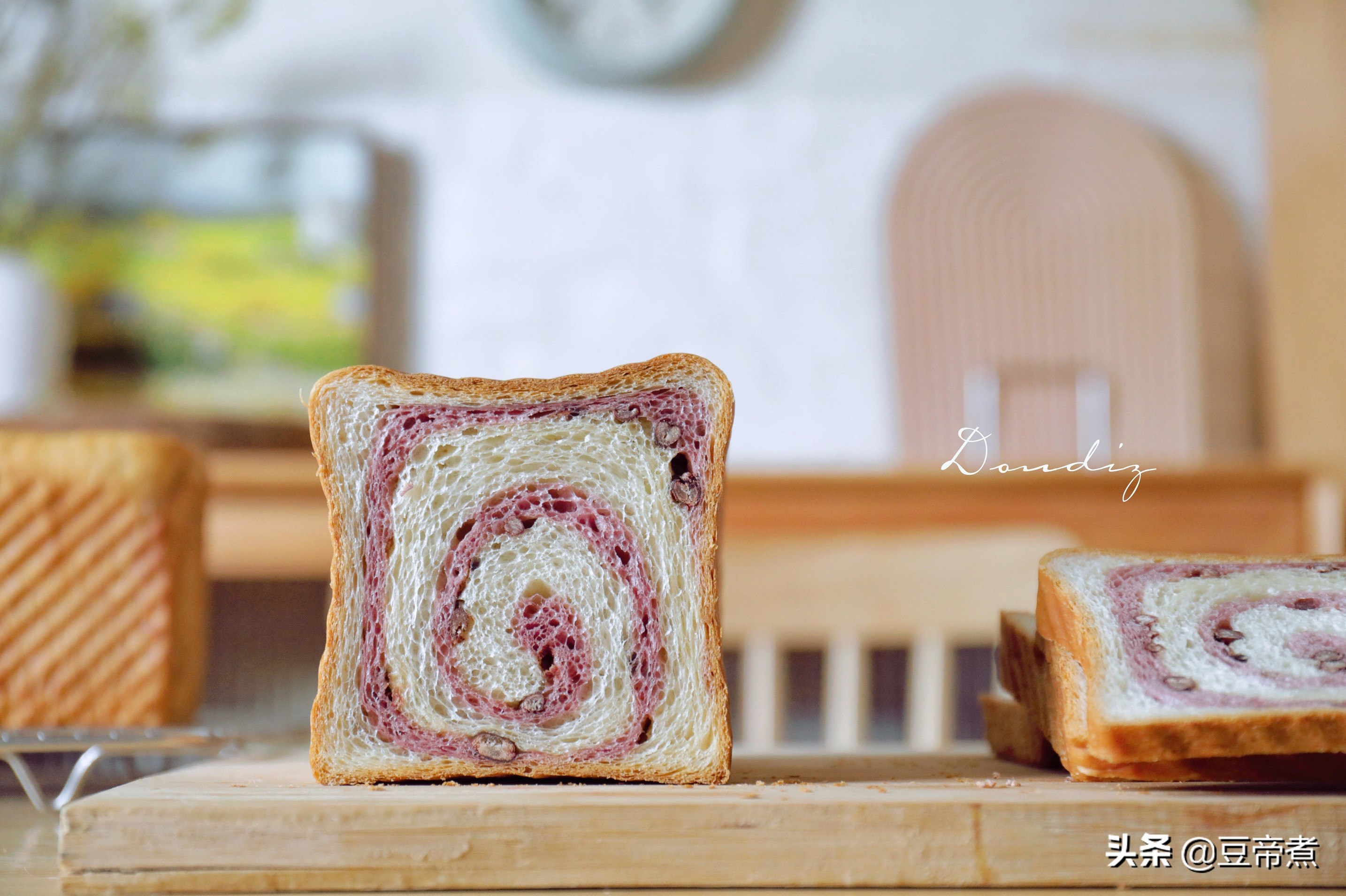 孩子念念不忘的吐司，我今天又做了，造型美观口感好难怪吃不腻
