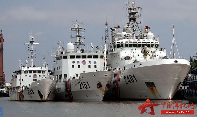 今年第六次，中國海警編隊在我釣魚島領海內巡航