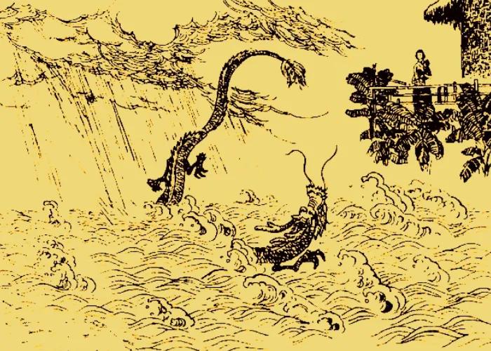 神话故事：鲤鱼跳龙门，报答恩公救命之恩，飞身一跃渡劫成龙