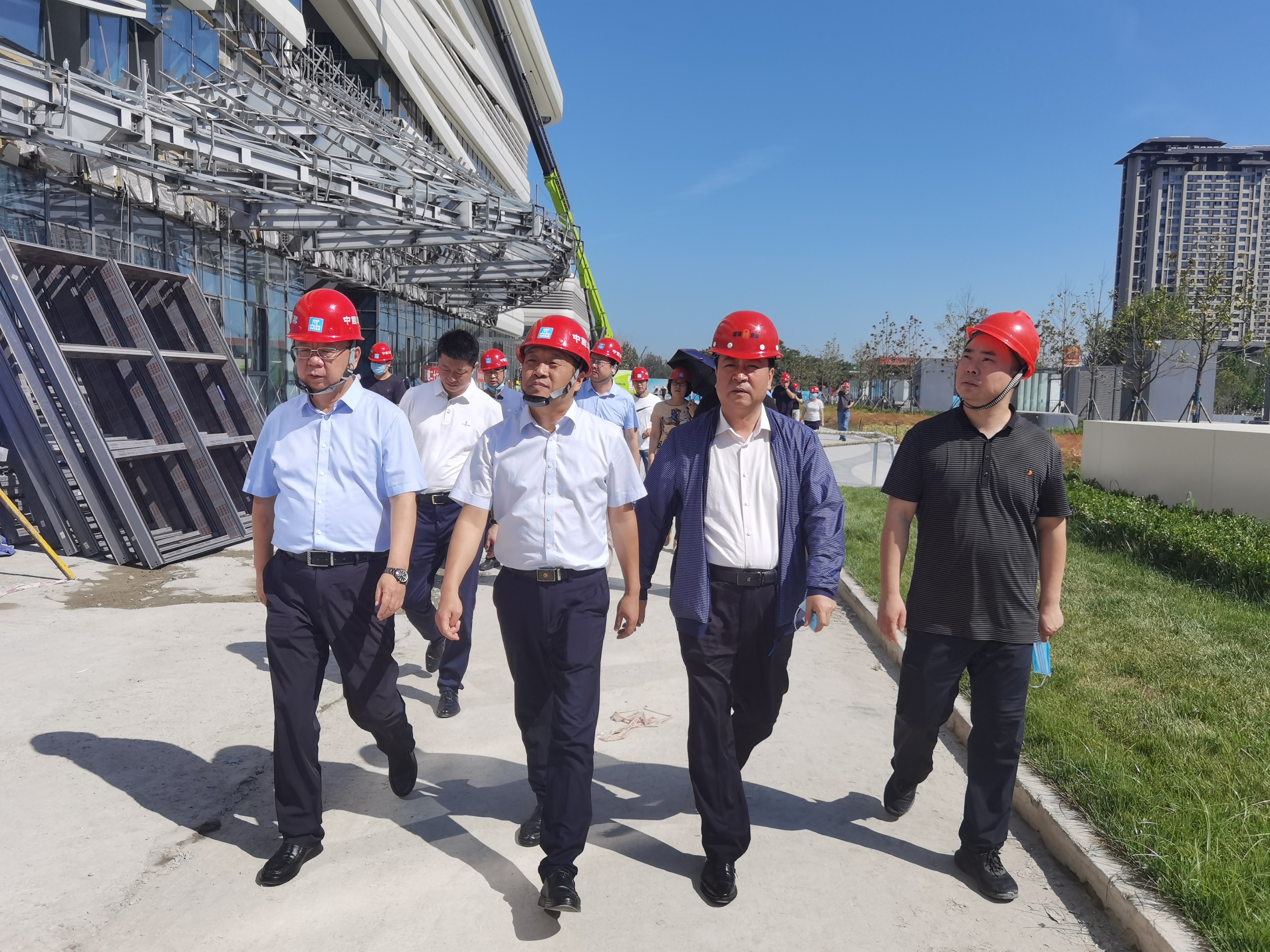 实地调研 现场研究 西安市红会医院召开北院区现场办公会