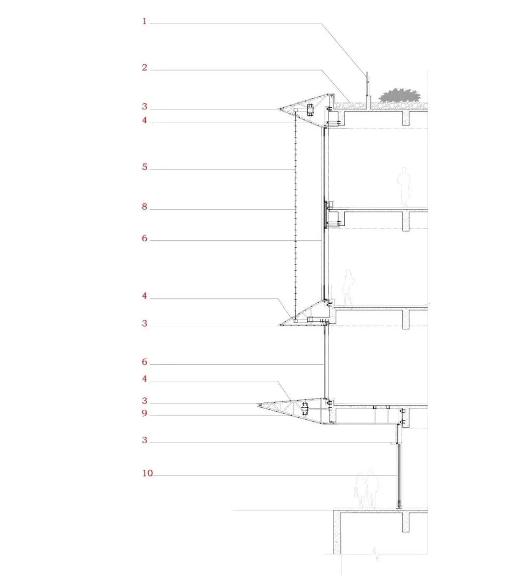 江苏省建扬州总部办公楼 / 都设设计