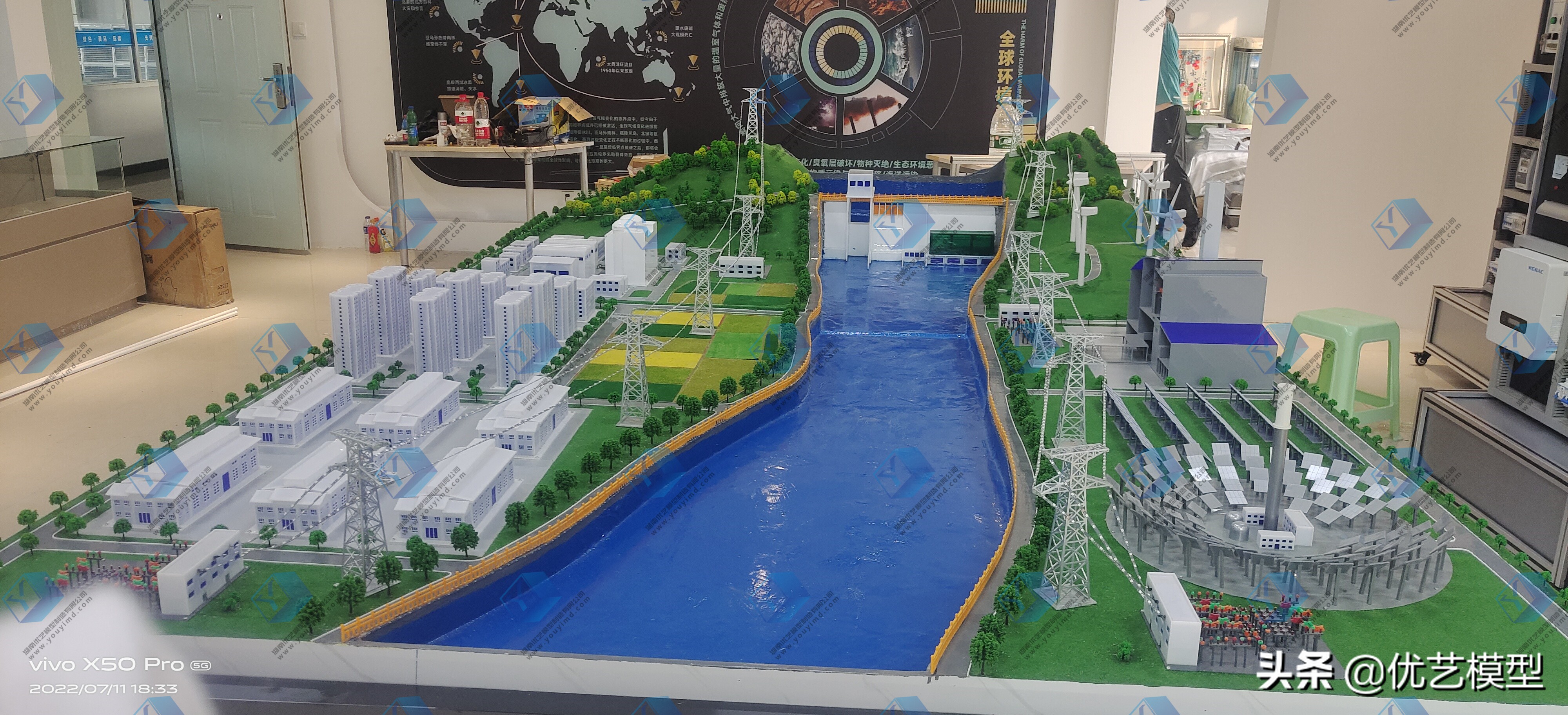 新能源模型，清洁能源模型——湖南省优艺模型