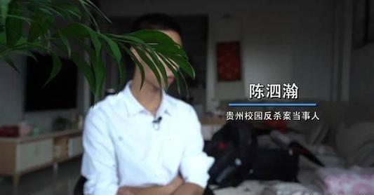 7年前，反杀校园霸凌者的十五岁少年陈泗翰，出狱后梦想成为律师