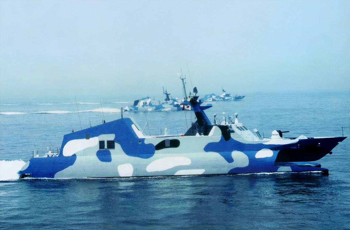 022型隐形导弹艇(022导弹艇航速50节造价过亿,已成时代的眼泪,造60艘