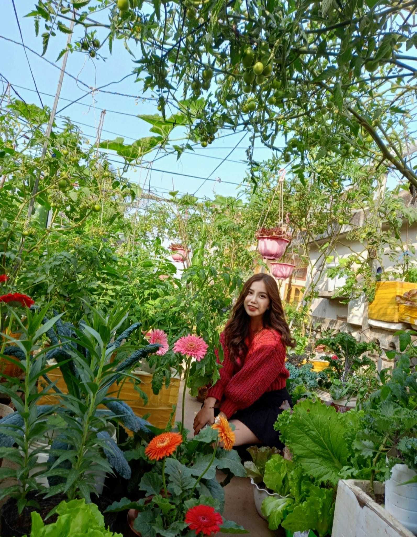 50岁妈妈斥资1000元，在露台上打造“秘密花园”，让女儿有菜吃