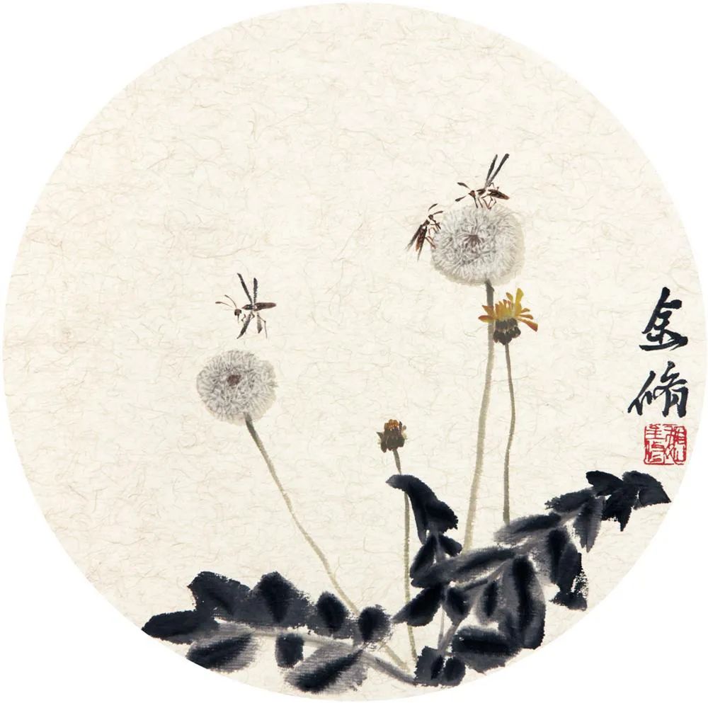 意境清远，笔墨雅洁的花鸟画