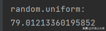 Python产生随机数函数的整理