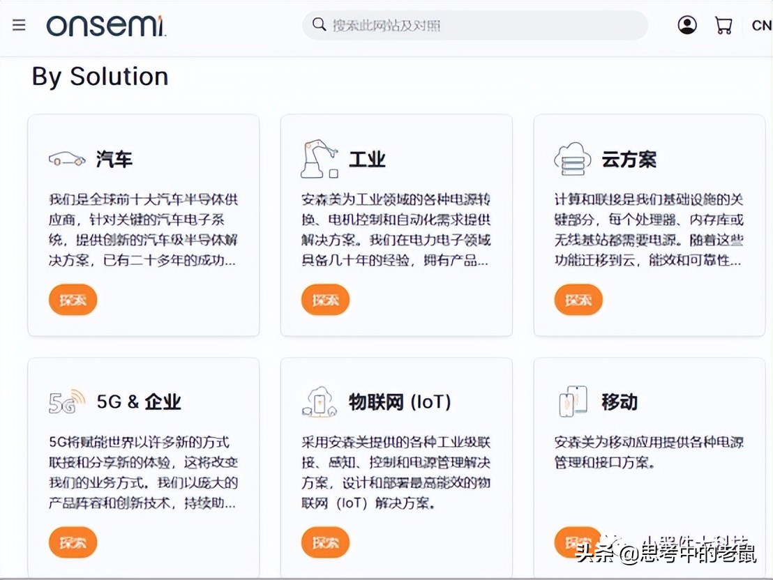 安森美半导体——收购整合的半导体巨头