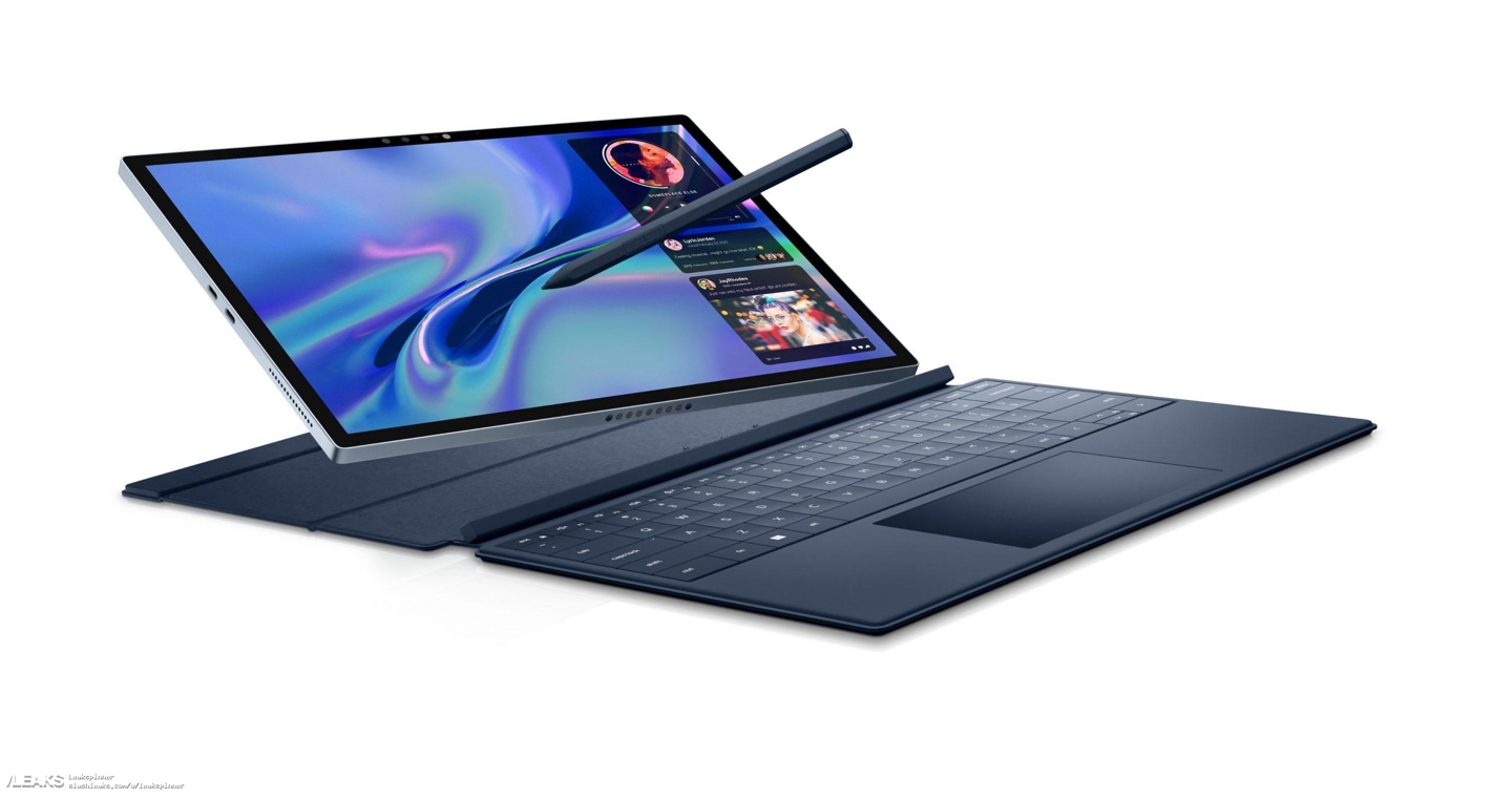 戴尔新款 xps 9315t 二合一平板官方高清渲染图曝光