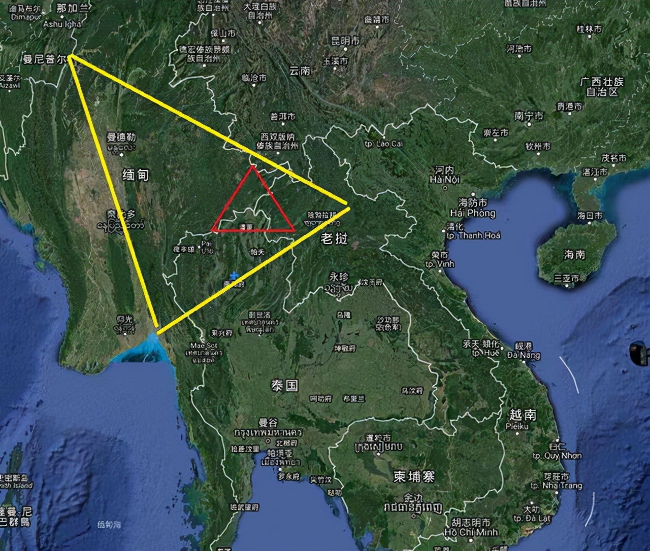 银三角是哪三个国家金三角银三角黑三角世界毒源介绍