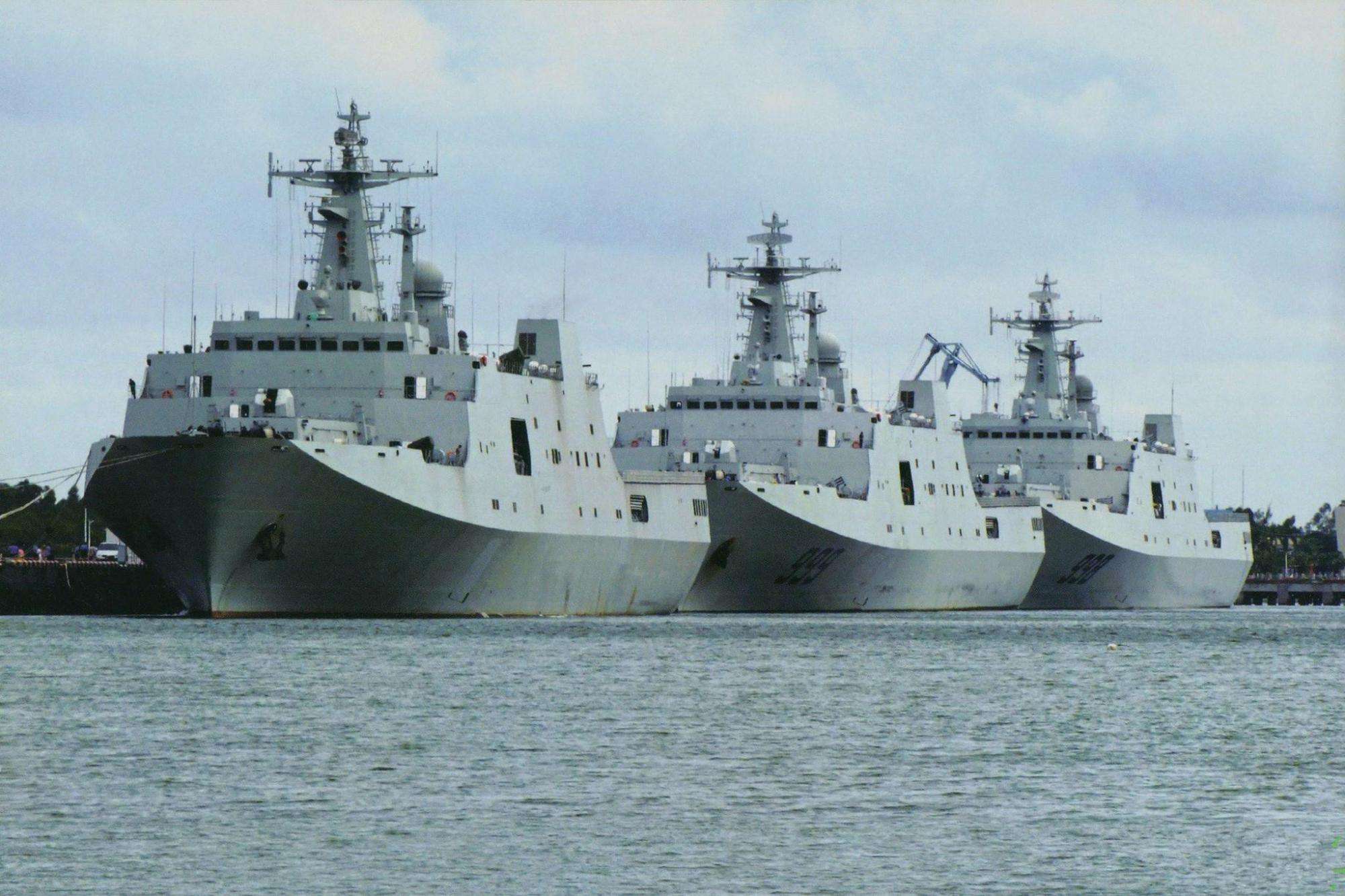 中国海军舰艇数量