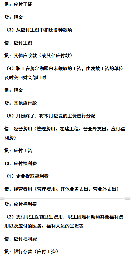 10年老会计给新手会计的工作经验分享：190个会计分录汇总，收藏