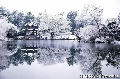 七绝 西湖雪景