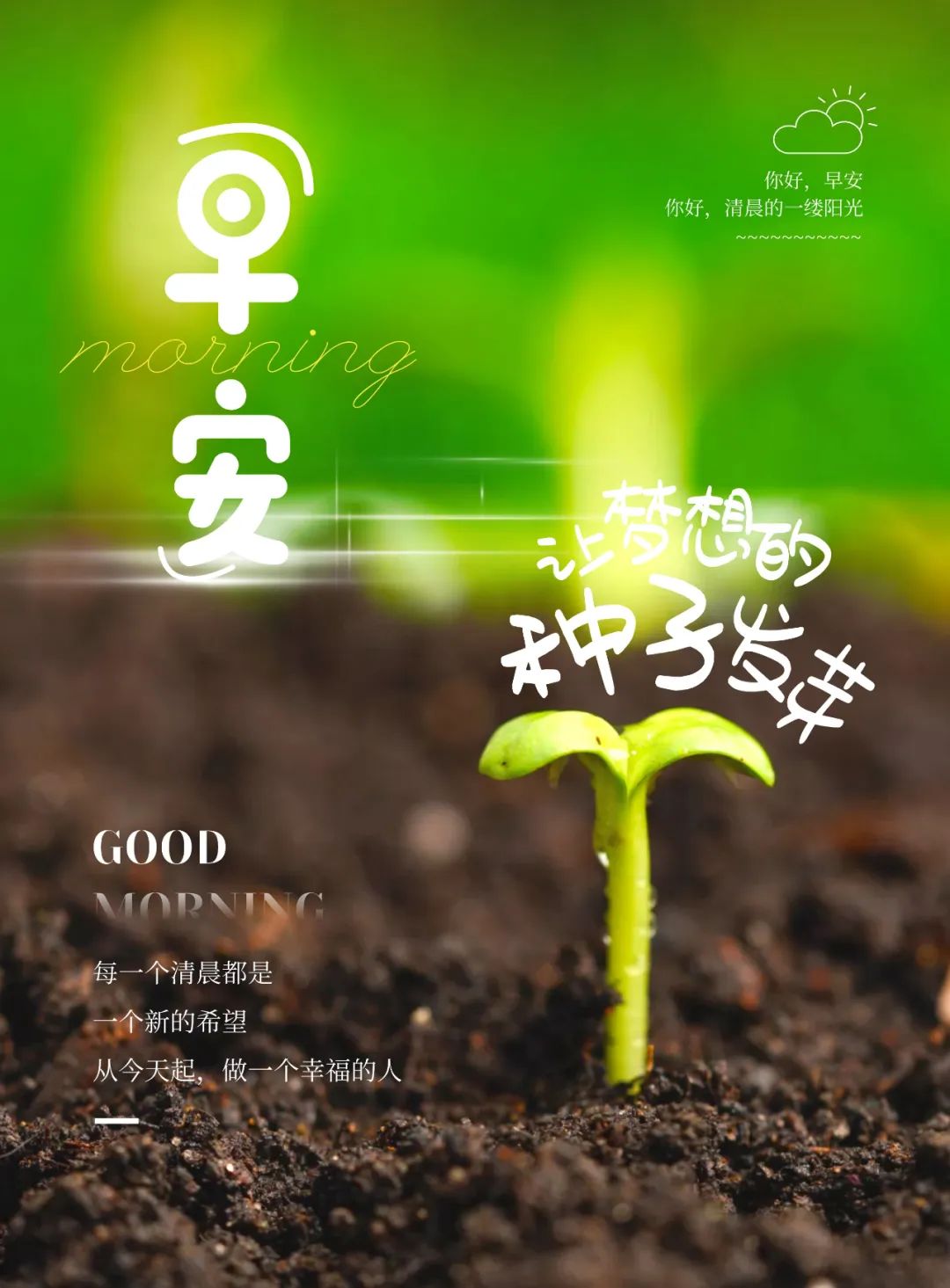 05.08」早安心语,母亲节正能量语录句子 祝福海报图片带字