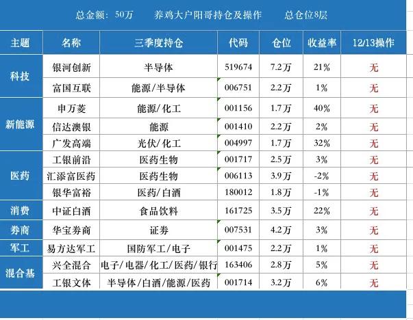12/13白酒半导体小涨超1%，新能源医药调整，咋操作