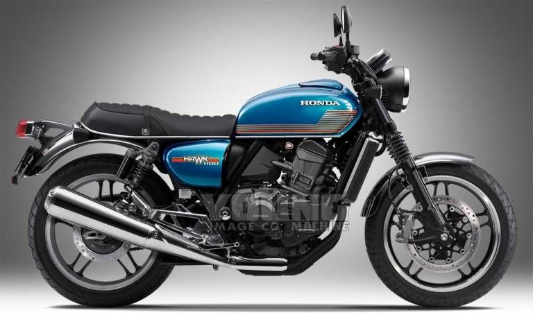 风冷四缸变水冷双缸本田cb1100双缸专利曝光