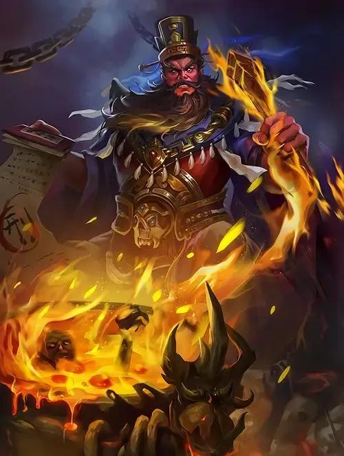 阎王爷图片(地府里的 赤虎壹号
