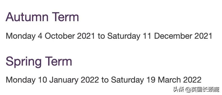 英国大学寒假长度排名：最长放假45天？这什么神仙学校