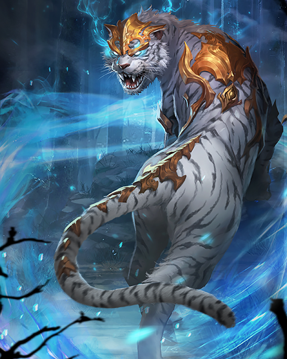 神话传说中"最强悍的六只虎":赵公明的"玄坛黑虎"无缘前三