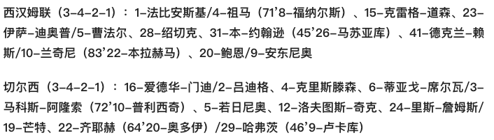 赛後浅评切尔西对西汉姆联(英超-切尔西遭神仙球绝杀 后防失误送点 2-3不敌西汉姆 8轮不败终结)