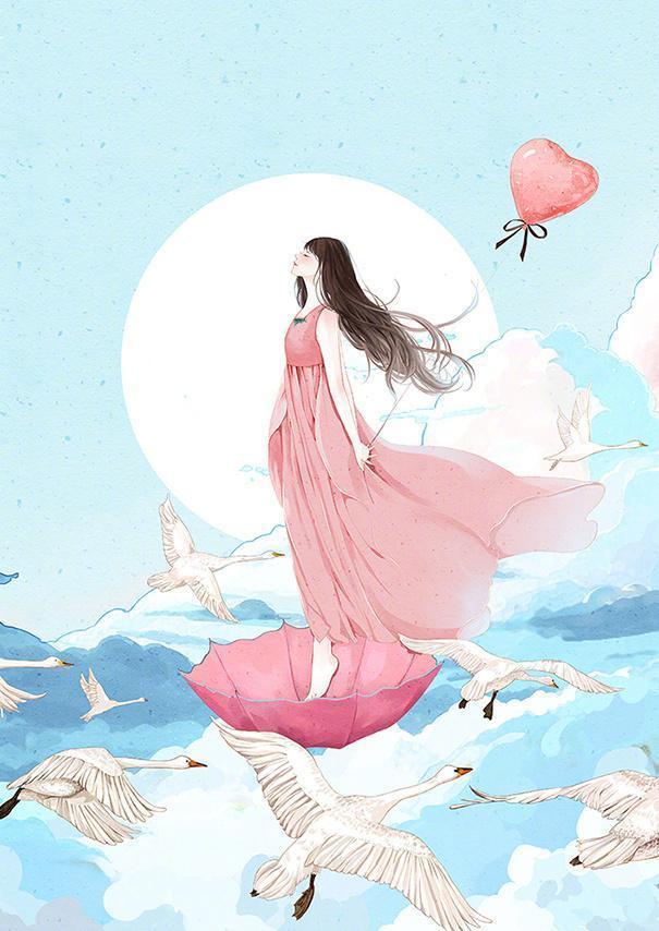 日落黄昏的唯美句子，温柔治愈，仙气飘飘