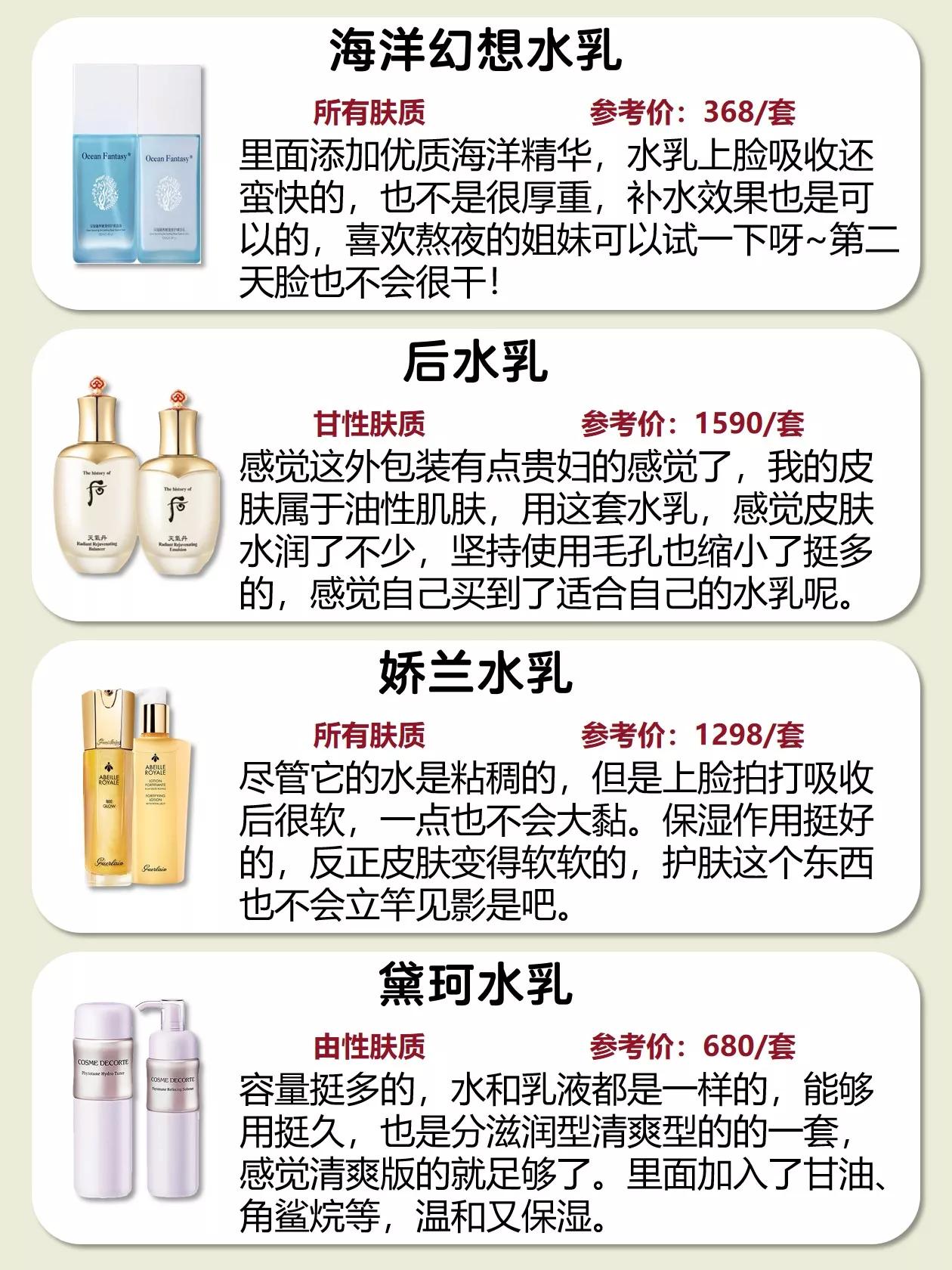 女人過了35歲，護膚尤為重要，水乳用錯還不如不用