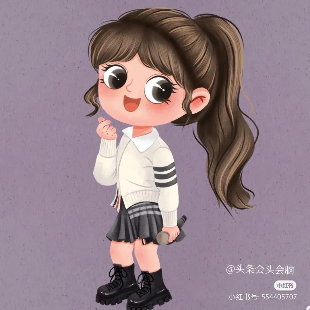 甜心教主王心凌的插画来啦