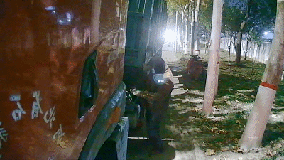 邢台特警支队破获一特大系列盗窃货车电瓶、空调外挂机案