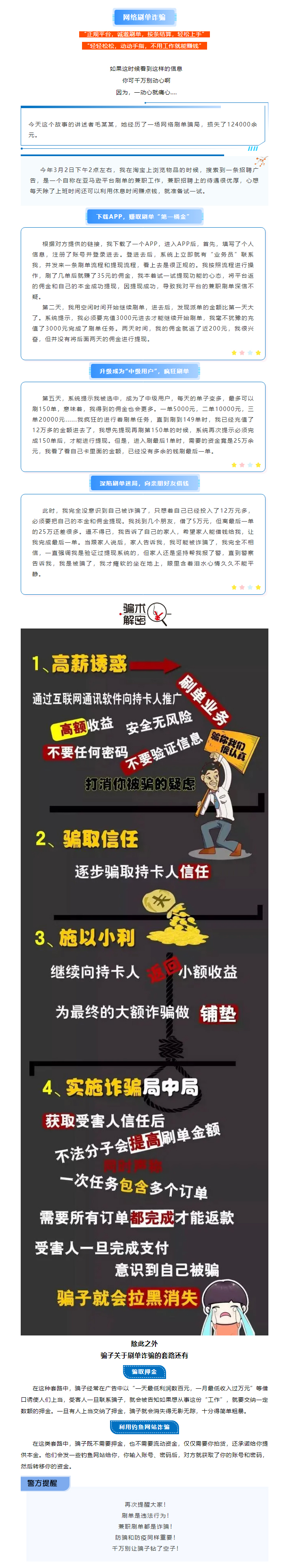 刷单骗局！一个网络刷单诈骗受害者的自述