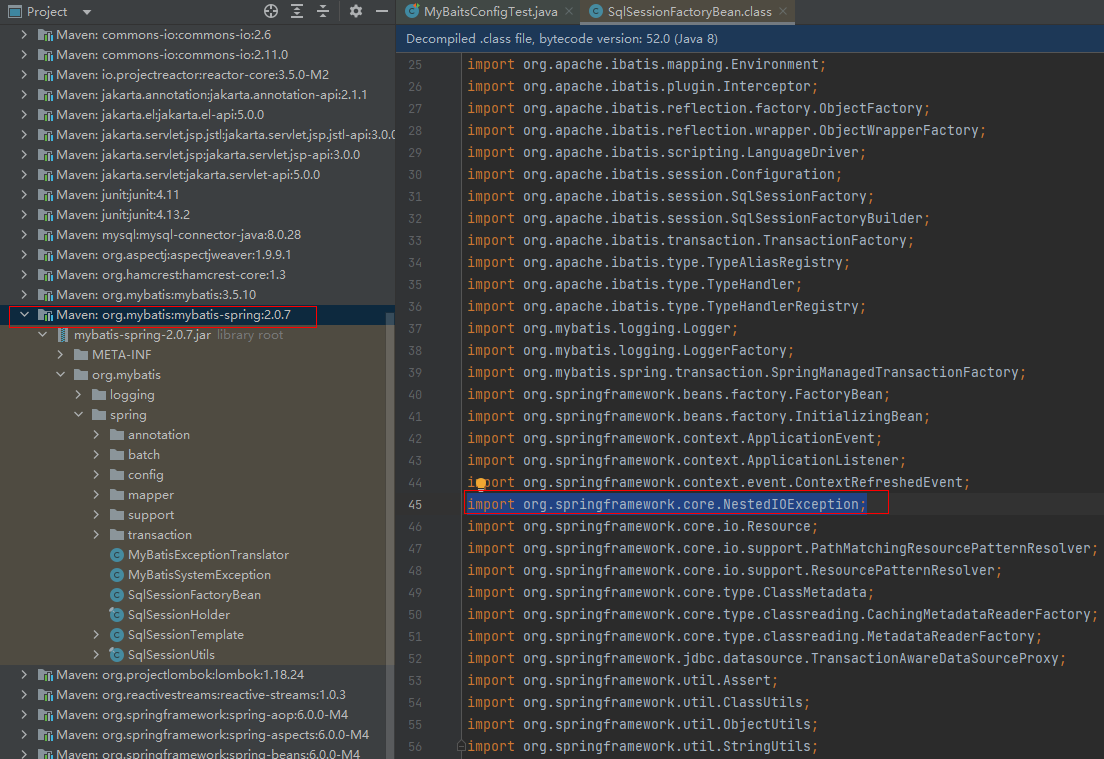 整合SSM中spring6.0.0-M4缺少核心类文件问题